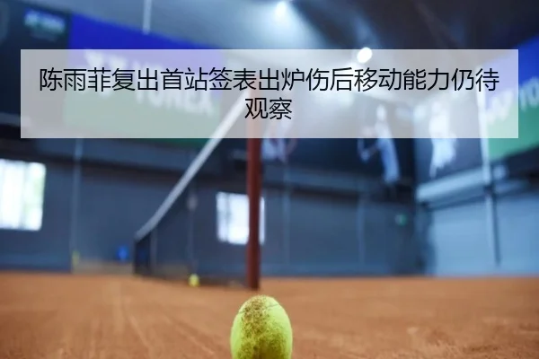 陈雨菲复出首站签表出炉伤后移动能力仍待观察